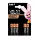 Bateria alkaliczna Duracell AAA (R3) 5 szt.