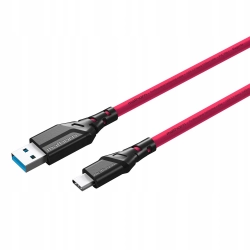 Kabel fotograficzny Mathorn MTC-200M 2m 10Gbps PD60W USB A-C Magenta