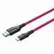 Kabel fotograficzny Mathorn MTC-200M 2m 10Gbps PD60W USB A-C Magenta