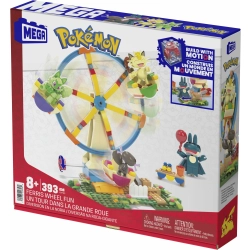 MEGA BLOKS CONSTRUX DIABELSKI MŁYN ZESTAW KLOCKÓW + 4 FIGURKI POKEMONÓW