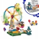 MEGA BLOKS CONSTRUX DIABELSKI MŁYN ZESTAW KLOCKÓW + 4 FIGURKI POKEMONÓW