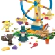 MEGA BLOKS CONSTRUX DIABELSKI MŁYN ZESTAW KLOCKÓW + 4 FIGURKI POKEMONÓW