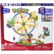 MEGA BLOKS CONSTRUX DIABELSKI MŁYN ZESTAW KLOCKÓW + 4 FIGURKI POKEMONÓW