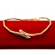 Złota bransoletka z Cyrkoniami łamana PR.585 W:6,51gr Dł.22cm InterSKLEP