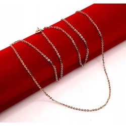 Złoty łańcuszek Ankier PR.585 W:1,30gr Dł.43cm InterSKLEP