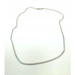 Srebrny łańcuszek pancerka pr.925 W:8,33gr szer:3,5mm Nowy 21