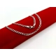 Srebrny łańcuszek Pancerka Pr.925 W:6,43gr Dł:45cm szer.3,5mm Nowy 21