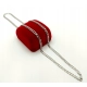 Srebrny łańcuszek Pancerka Pr.925 W:12,03gr D:55cm szer.4,5mm Nowy 18