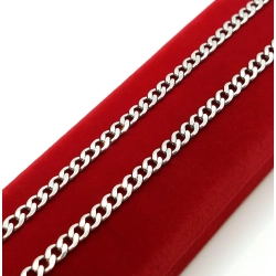 Srebrny łańcuszek pancerka Pr.925 W:12,15gr Dł:50cm szer.4,5mm NOWY 18