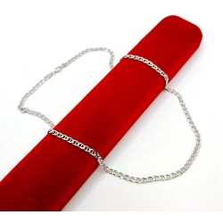 Srebrny łańcuszek Gucii Pr.925 W:11,30gr Dł:50cm szer.5mm NOWY 16