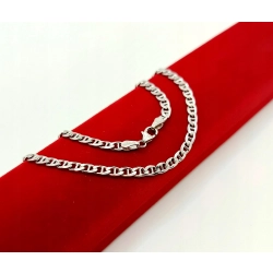 Srebrny łańcuszek Gucii Pr.925 W:11,30gr Dł:50cm szer.5mm NOWY 16