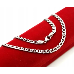 Srebrny łańcuszek Gucii Pr.925 W:11,30gr Dł:50cm szer.5mm NOWY 16