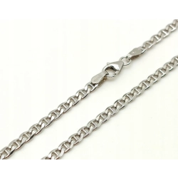 Srebrny łańcusze Gucci pr.925 W:7,40gr Dł:45cm szer.3mm NOWY 17