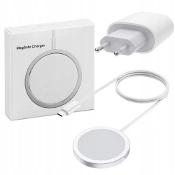 ŁADOWARKA BEZPRZEWODOWA 15W MAGSAFE IQ do IPHONE ORYGINALNA W PUDEŁKU