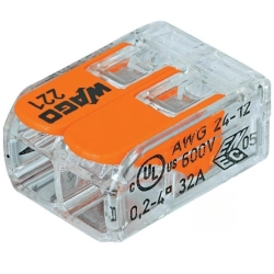 Szybkozłączki Wago 221-412 0,14-4 mm² / 2 100 szt.