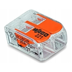 Szybkozłączki Wago 221-412 0,14-4 mm² / 2 100 szt.