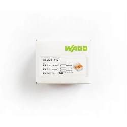 Szybkozłączki Wago 221-412 0,14-4 mm² / 2 100 szt.