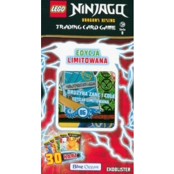 Ekoblister LEGO NINJAGO Seria 9 Trading Card Game Dragons Rising 1/ 24 NOWE