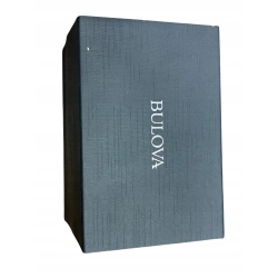 Bulova Classic Chronograph blue dial zegarek męski 96A174 NOWY FOLIA