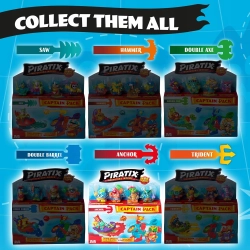 Piratix Shark Treasure Captain Pack - ANCHOR