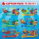 Piratix Shark Treasure Captain Pack - ANCHOR