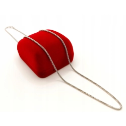 Srebrny łańcuszek Popcorn pr.925 W:4,48gr Dł:70cm NOWY 4