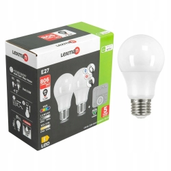 Żarówka Smart Led LEXMAN z pilotem 2 szt. 7,2 W 60 W NOWE