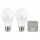 Żarówka Smart Led LEXMAN z pilotem 2 szt. 7,2 W 60 W NOWE