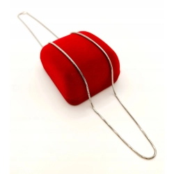 srebrny łańcuszek żyłka żmijka Pr.925 W:3,92gr dł:60cm NOWY 25