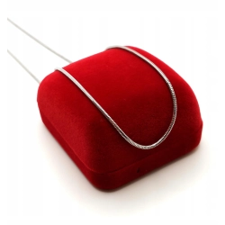 Srebrny łańcuszek żyłka żmijka pr.925 W:3,58gr Dł:55cm NOWY 25
