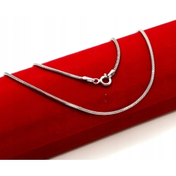 Srebrny łańcuszek żyłka żmijka Pr.925 W:3,37gr NOWY 25