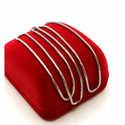 Srebrny łańcuszek żyłka żmijka Pr.925 W:3,37gr NOWY 25