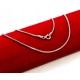 Srebrny łańcuszek żyłka żmijka Pr.925 W:3,37gr NOWY 25