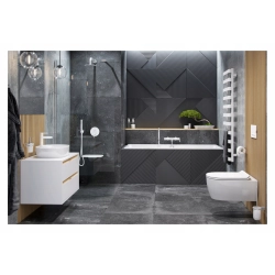 Bateria umywalkowa stojąca Excellent Pi biały 290 mm