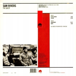 The Quest [VINYL] Sam Rivers Winyl