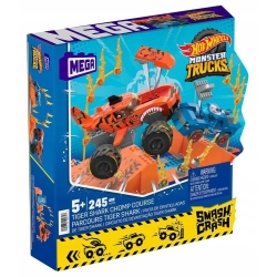 Mega Construx Hot Wheels Monster Trucks zderza się z Tiger Shark HKF88