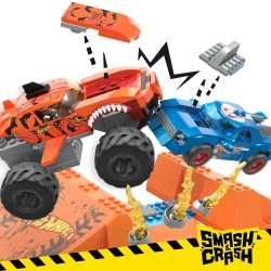 Mega Construx Hot Wheels Monster Trucks zderza się z Tiger Shark HKF88