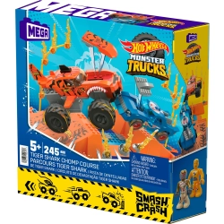 Mega Construx Hot Wheels Monster Trucks zderza się z Tiger Shark HKF88