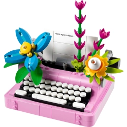 LEGO Creator 3 w 1 31169 Maszyna do pisania z kwiatami