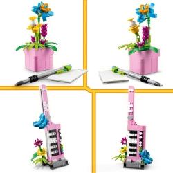 LEGO Creator 3 w 1 31169 Maszyna do pisania z kwiatami