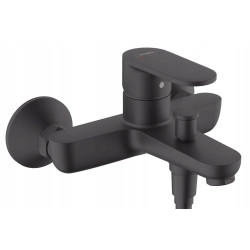 Bateria wannowa jednouchwytowa ścienna Hansgrohe Vernis Blend czarny