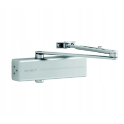 Samozamykacz Assa Abloy DC140 srebrny, do drzwi zewnętrznych i wewnętrznych