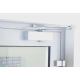 Samozamykacz Assa Abloy DC140 srebrny, do drzwi zewnętrznych i wewnętrznych