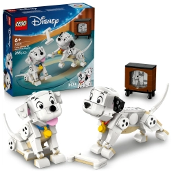 LEGO Disney 43271 Szczeniaki Szczęściarz i Groszka 101 dalmatyńczyków