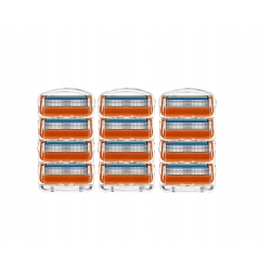 Gillette Fusion5 ProGlide Ostrza wymienne do maszynki, 12 sztuk