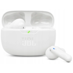 Słuchawki dokanałowe JBL Wave Beam 2 ANC Wodoodporne Biały