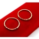 Złote kolczyki koła, kółka Pr.585 W:1,20gr Śred.1,8cm