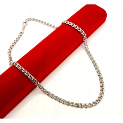 Srebrny łańcuszek Garibaldi Pr.925 W:28,20gr Dł:55cm Nowy