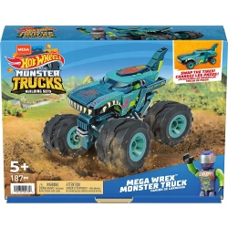 Klocki Mega Bloks HDJ95 HW Monster Trucks Mega Wrex 186 szt.