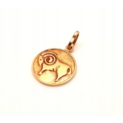 Złota zawieszka znak zodiaku Baran PR.585 W:1,76gr InterSKLEP